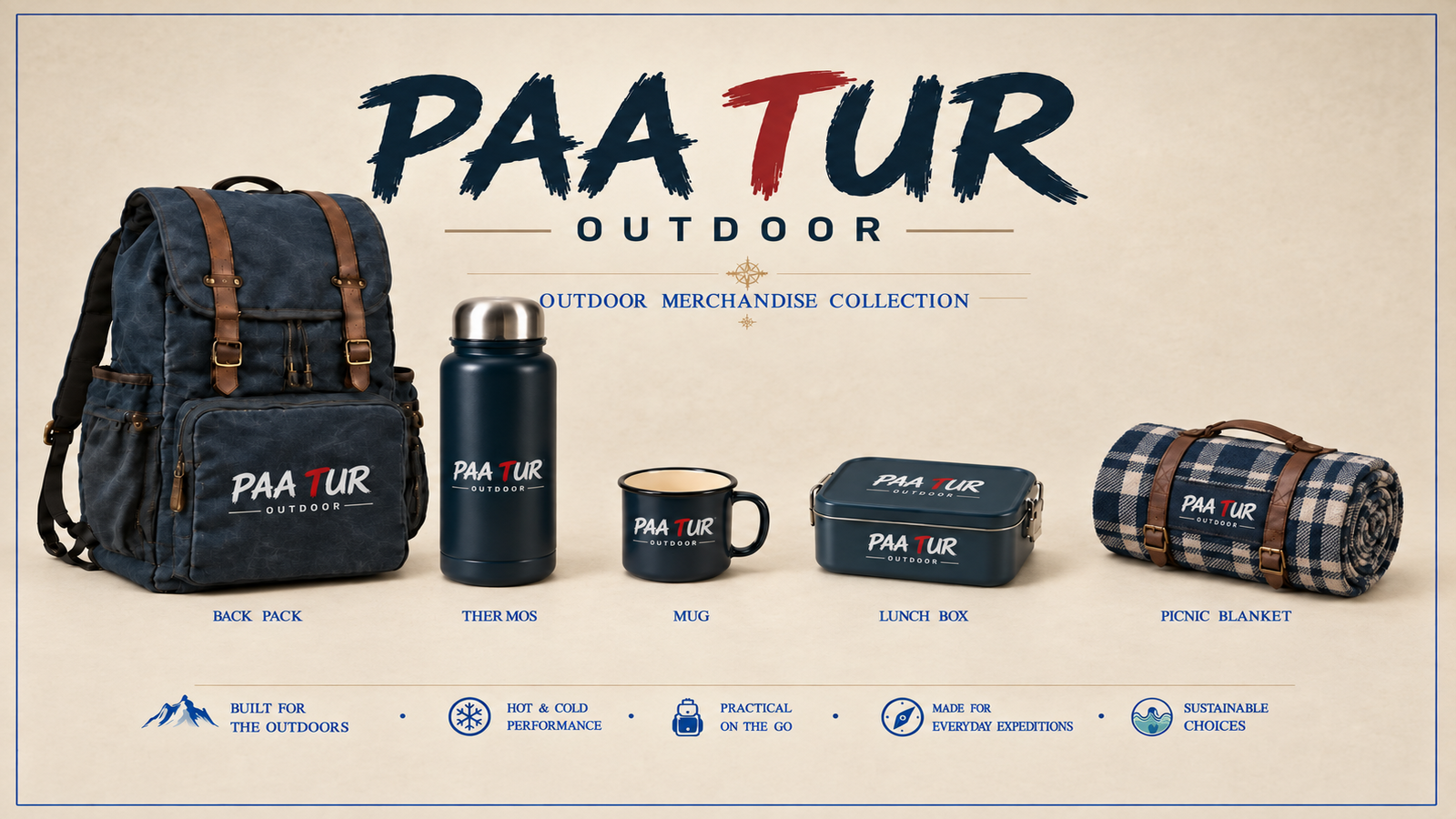 Amundsen PAA TUR Outdoor Merchandise Collection
